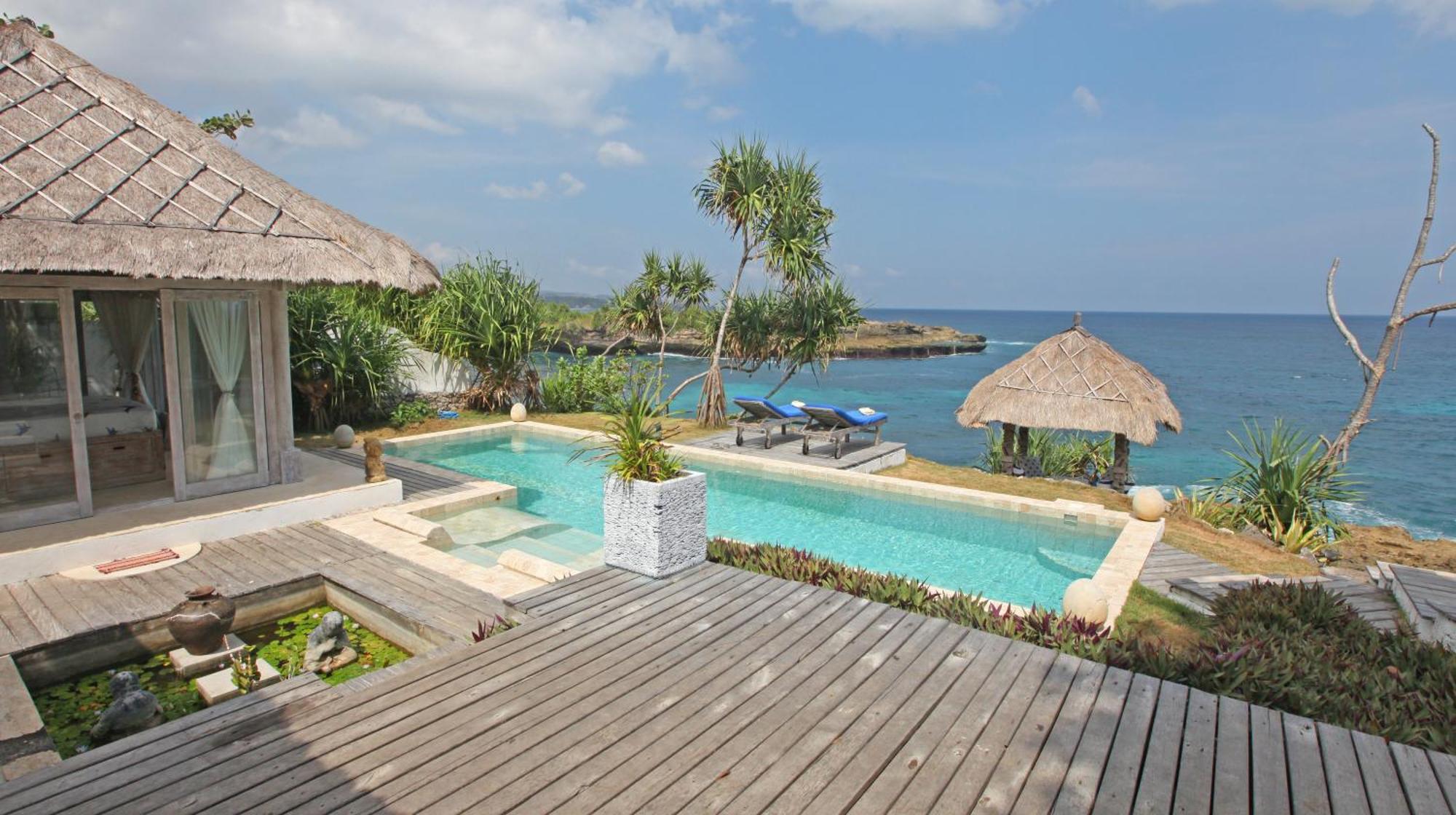 Villa Lumba Lumba - Oceanfront & Spectacular View! Nusa Lembongan  Bagian luar foto
