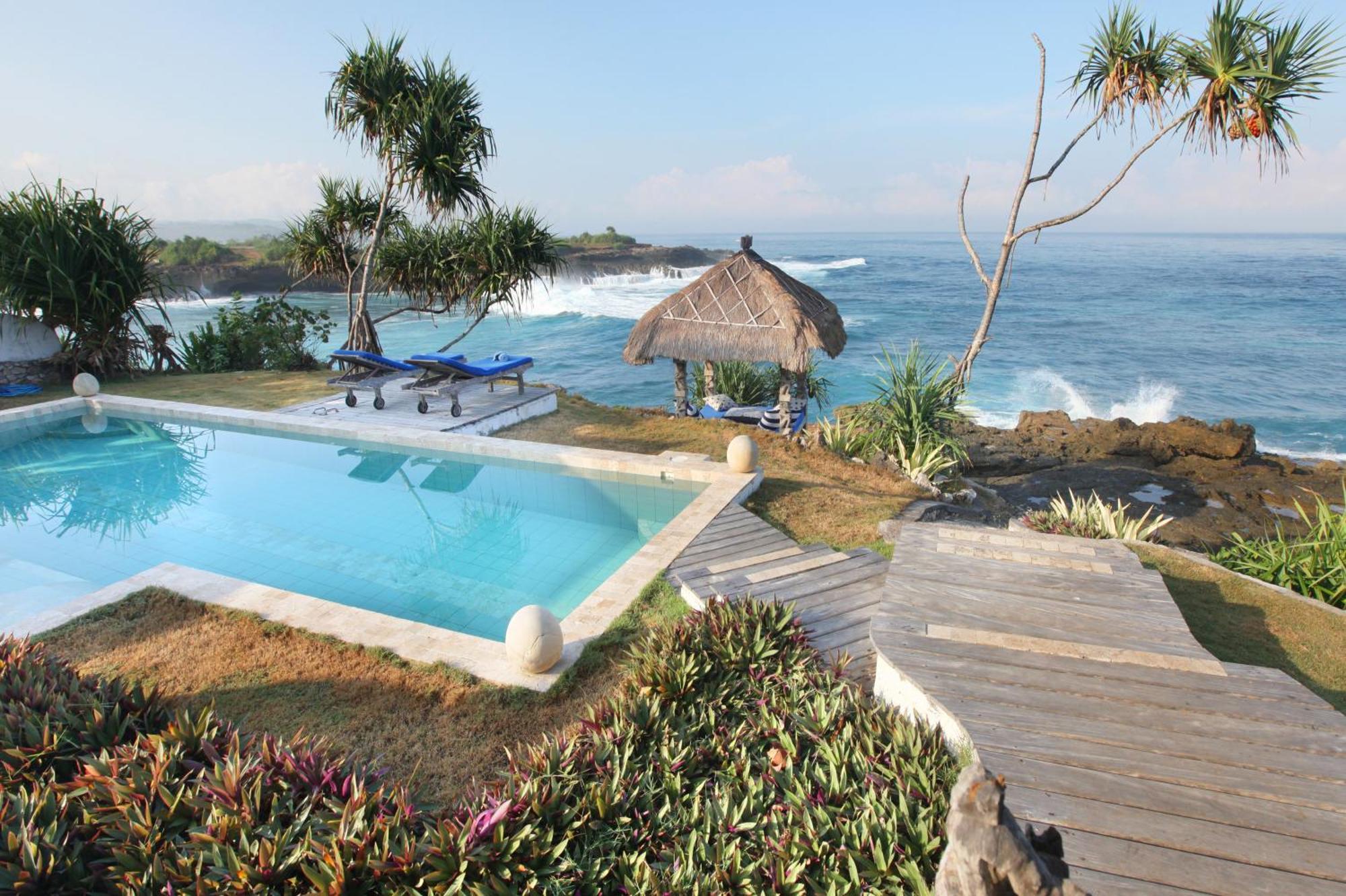 Villa Lumba Lumba - Oceanfront & Spectacular View! Nusa Lembongan  Bagian luar foto